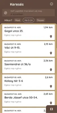 Nemzeti Dohánybolt Kereső v2 android App screenshot 3